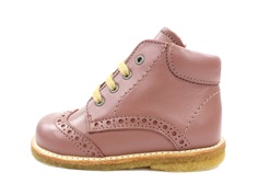 Angulus toddler shoe plum with laces